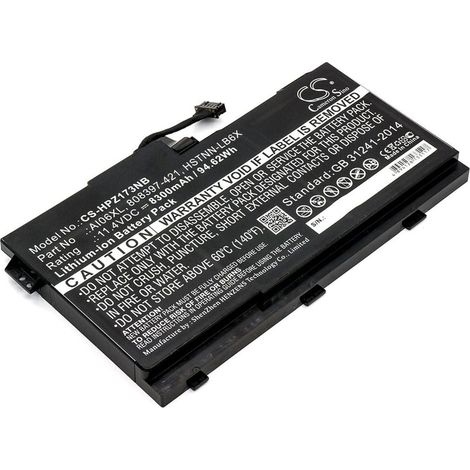 Batteria per HP ZBook 17 G3 ecc