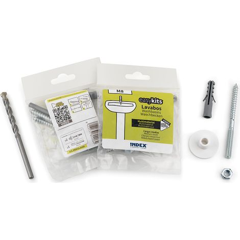 EASYKIT LAVABI M8 EKMULAV08 ( 12 pz.)