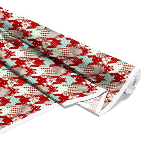 TISSUS DÉCORATIFS D'EXTÉRIEUR OXFORD - Motif Noël I DX029 (1/4)