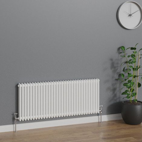 WarmeHaus Traditional Radiator White Triple Column 600x1462mm (1/5)