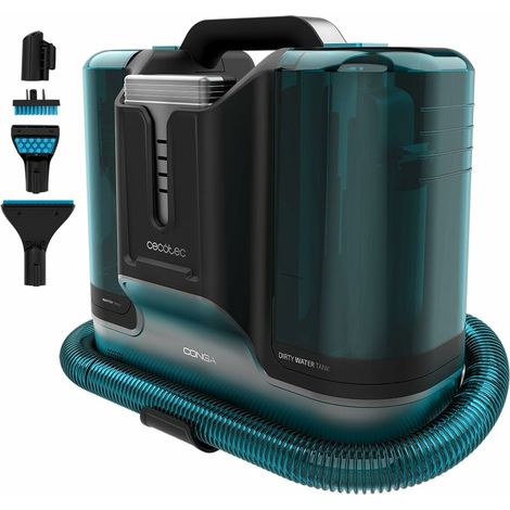 Cecotec Aspirapolvere Lava Tappeti Conga Carpet&Spot Clean Liberty Xl, 150W, 3in1:Spruzza, Pulisce e Aspira Anche i Finestrini, Autonomia 30 Min, 2 Serbatoi, Spruzzatore D'Acqua e Accessorio Lavavetri (1/5)