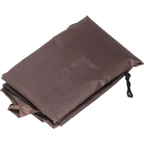 Coffre de rangement extérieur étanche et anti-UV pour terrasse, 123x62x55cm, couleur café (1/4)