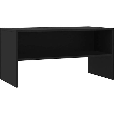 vidaXL TV-Schrank Schwarz 80x40x40 cm Holzwerkstoff (1/5)