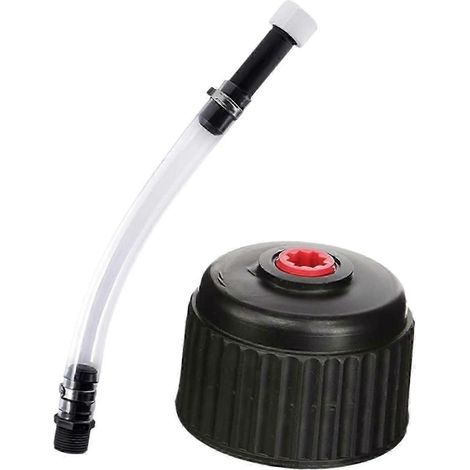 Tuyau de bidon d'essence Racing, tuyau de réservoir d'essence flexible, ensemble de conduite de carburant, tuyau de bidon d'essence noir SZRH AF (1/4)
