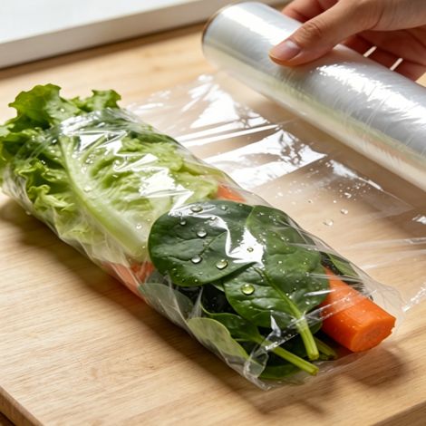 Sacs sous vide alimentaires Aigostar, rouleau de film texturé maille, découpe facile, compatible avec scelleuse sous vide, usage domestique et professionnel, conservation longue durée des aliments (1/3)