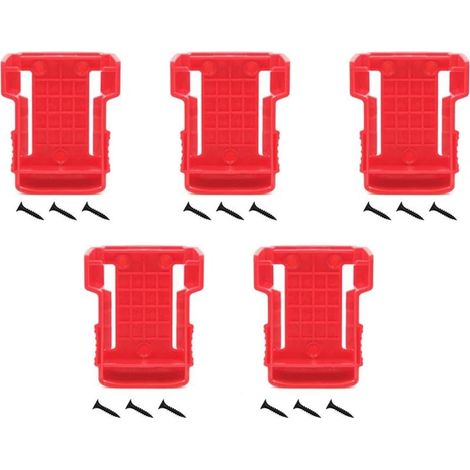 5 Blocs-piles Lithium Support de Batterie pour M18 B4, HB6, HB12, 48-11-1850 - Lot de 5 (1/5)