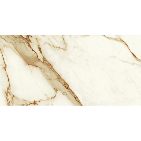 Carrelage effet Marbre Blanc Calacatta Supreme 60x30x0,9 cm Silk Faventa - Sol et mur intérieur (vendu par carton de 1,26 m²) - RO'MA CARRELAGE