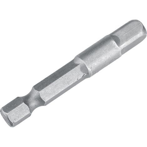 Ensemble de 3 adaptateurs de douilles hexagonales 1/4in vers 1/4", 3/8", 1/2" (type court) en chrome-vanadium (1/5)
