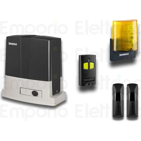 Beninca – Motoréducteur 230 Vac – KBULL6M – Poussée 650N – Vitesse 10,5 m/min – Sécurité anti-écrasement – Installation facilitée