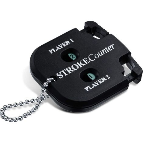 2 Joueurs Compteur de Coups Indicateur de Score de Golf 2 Chiffres Mini Compteurs de Score de Golf Carrés Compte de Golf de Buteur Pratique pour Gardien de Scores de Golf (1/5)