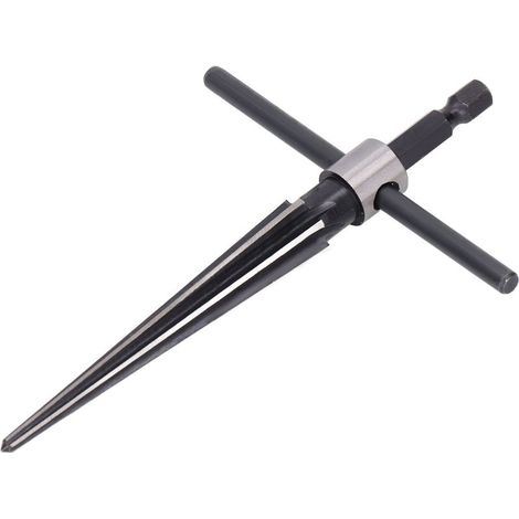 Alésoir conique en acier rapide haute dureté, manche en T pour un travail de précision, diamètre 3‑13mm (1/5)