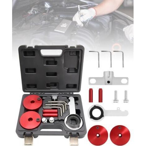 Kit Calage Distribution pour Ford Transit S-Max 2.0 TDCi EcoBlue, Outils de réglage du Moteur de Voiture 303-1637, 303-1643, 303-1650, Outil de Blocage de l'arbre à cames de Voiture (1/4)