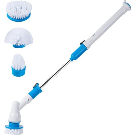 MINKUROW Spazzola Elettrica Per Piastrelle, Spazzola Per La Pulizia Delle Piastrelle Senza Fili A 360 Gradi, Pulitore Elettrico Ricaricabile Per Il Bagno Della Cucina Domestica (1/5)