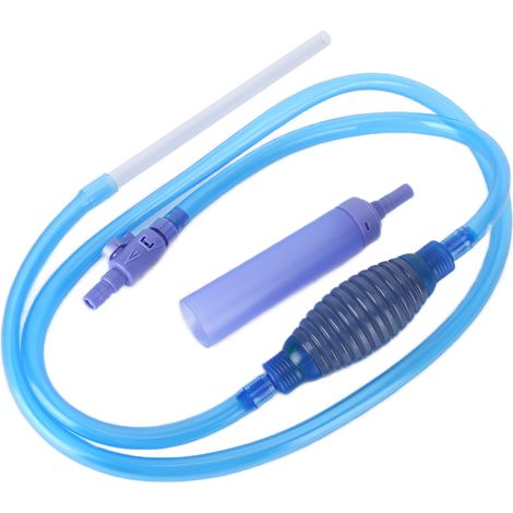 Filtre à eau manuel pour aquarium : extracteur de boues et de déjections, changeur d'eau, siphon. (1/5)