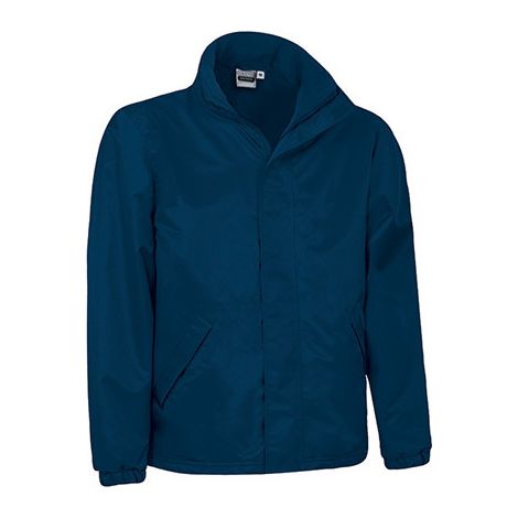 Parka impermeable en tejido doble Ontario M Azul marino orión