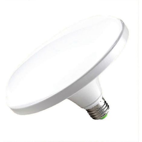 Ampoule LED plate E27 à économie d'énergie, haute puissance, 220 V, 12 W, style OVNI, pour l'éclairage domestique.