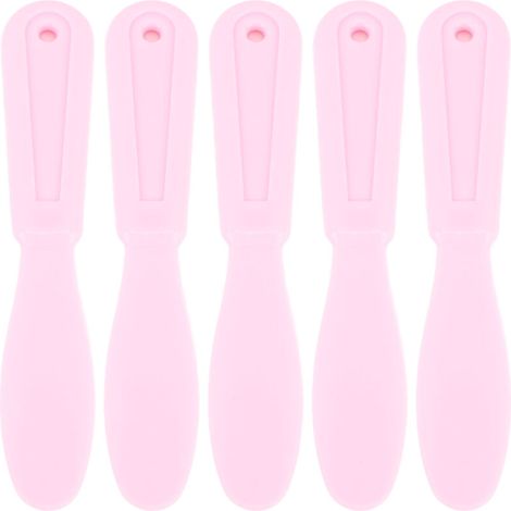 5PCS Spatule à Plâtre Ergonomique Facile à Nettoyer Résistante à l'Usure pour Mélange et Application Rose (1/5)