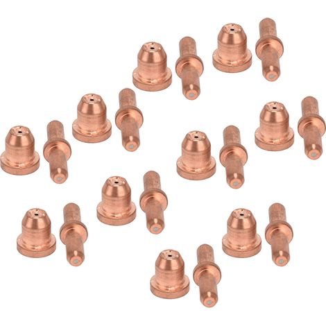 10 pièces kit consommables pour découpeur plasma, électrodes et buses de torche de coupe, accessoires TC60 (1/5)