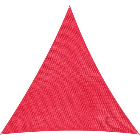 Schneider Sonnensegel Lanzarote rot 360 x 360 x 360 cm Sonnensegel (1/2)