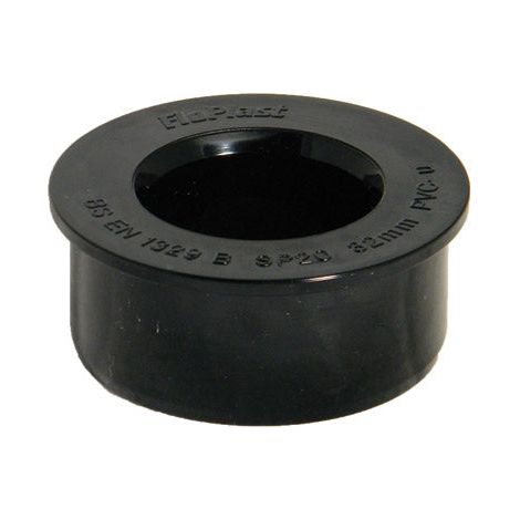 FloPlast 32mm Grey Boss Adaptor - Solvent Weld Pipe Fitting (1/2)