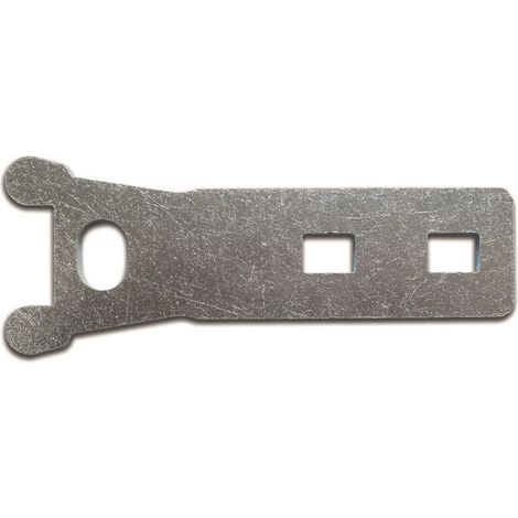 PORTALUCCHETTO PIANO ORIZ ACC ZINC 8X155 MM Q.TA 2