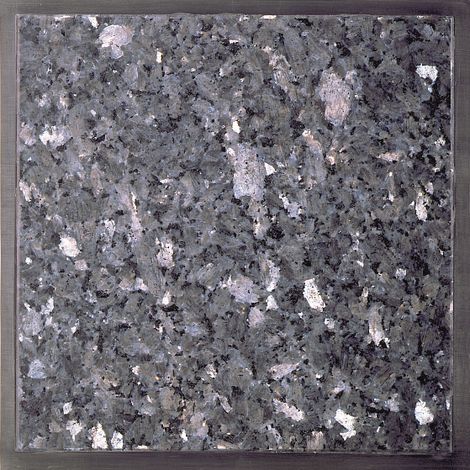 Granitfeld Labrador Blue Pearl 250 x 250 mm - in Arbeitsplatte integrierter Küchenhelfer, Schneidbrett, Topfträger
