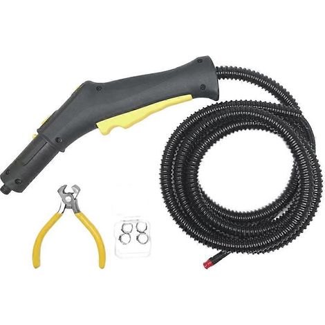 Der Ersatzschlauch mit Dampfkontrollgriff ist mit den Modellen Karcher SC1, SC2, SC3, CTK10 und STK20 kompatibel.Es bietet eine erhöhte Effizienz. (1/5)