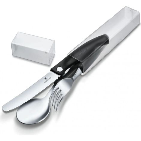 Victorinox Swiss Classic Ensemble de Couverts Orange Ergonomique