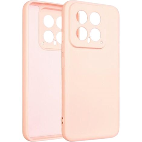 Funda de silicona Beline para Xiaomi 14, color oro rosa (1/3)