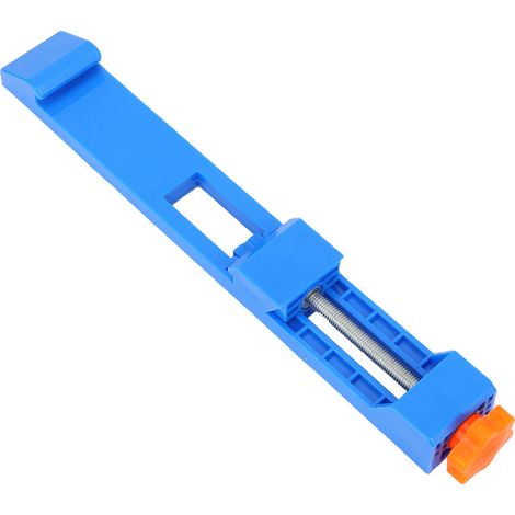 Base de guidage pour scie circulaire électrique, fraiseuse, fixation réglable 145 à 208 mm, rail de positionnement pour machine de découpe (1/5)