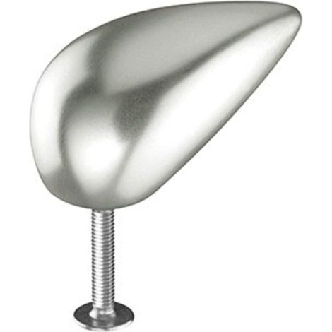 Poignée bouton STARCK série 3632 finition mat aluminium F1 droite 0 36 3632 00404 0105