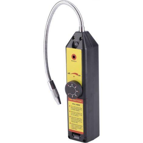 Leak detector for halogen, CFC, HFC, R134a, R410a, and R22a gases, for automotive air conditioning systems. Leak detector (1/5)