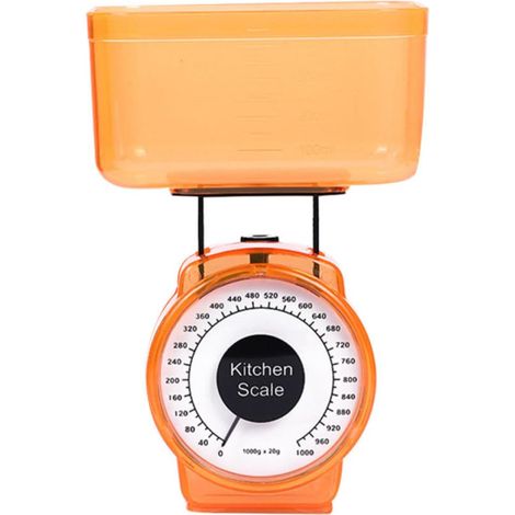 Balance Cuisine sans Pile Mécanique Légère en Plastique (1/5)