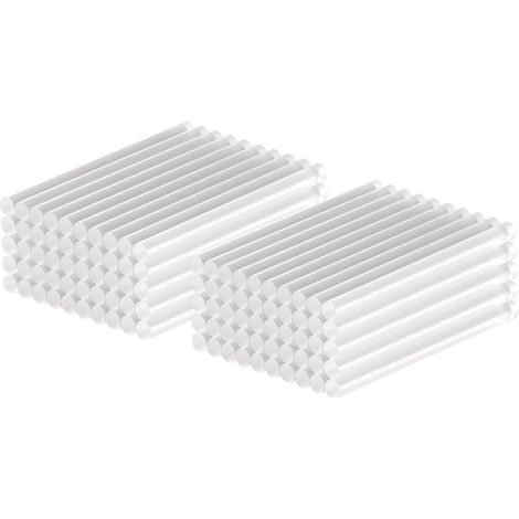 Colle bâtons de colle chaude 7 mm transparent 100 pcs (1/3)