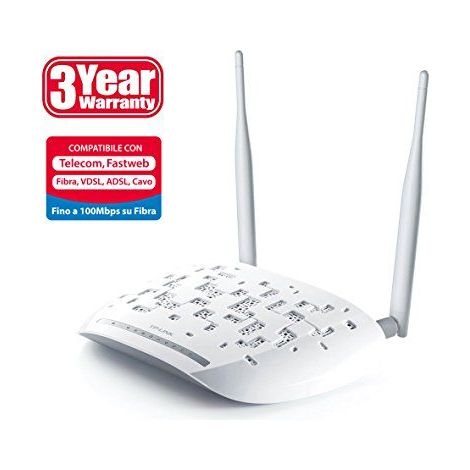TP-LINK TD-W9970 WLAN-Router Einzelband (2,4GHz) Schnelles Ethernet Weiß (1/5)