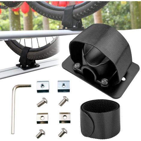 Support de Fourche de Vélo, Support de Fixation de Fourche de Vélo, Dégagement Rapide Support de Fixation de Fourche de Vélo pour Camion, SUV et Remorque (1/5)