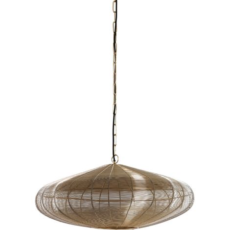 Light & Living - hängeleuchte - Bahoto - gold - metall - E27 -