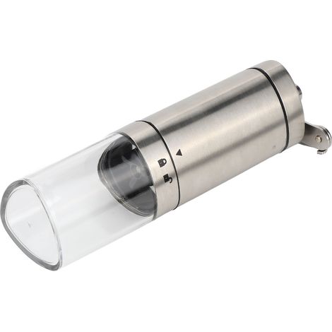 Moulin à café manuel 40g en acier inoxydable ABS céramique, durable et facile à utiliser pour mouture fine, moyenne ou grossière. (1/5)
