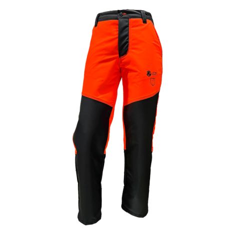 Pantalón protector desbrozadora bi-elástico extreme alta visibilidad y ventilado S (1/2)
