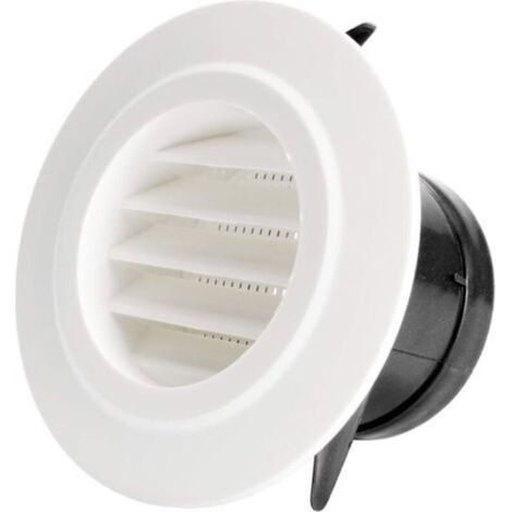 Bouche de Ventilation avec Grille de Protection - ABS (ø75mm) (1/5)
