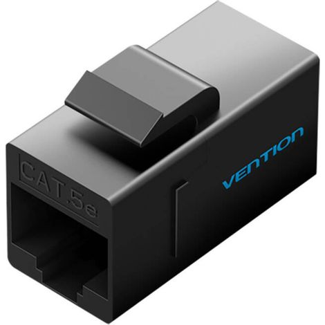 Adapter rj45 stecker vdd-b07-b cat5e utp/ rj45 buchse - rj45 buchse/ schwarz (1/4)