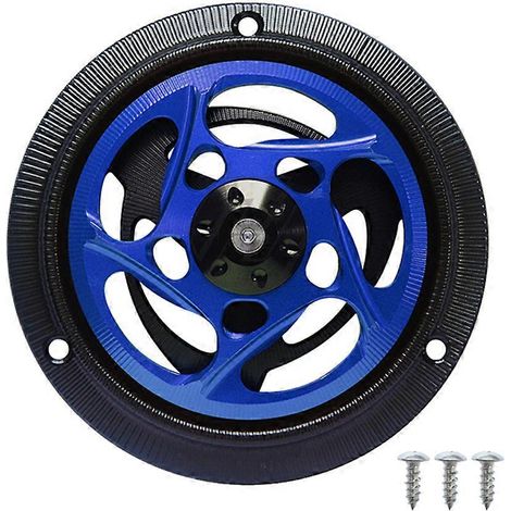 Convient pour : Spring 150, Sprint 150, LX S150, alliage d'aluminium modifié, couvercle de ventilateur rotatif, couvercle de ventilateur (bleu) (1/5)