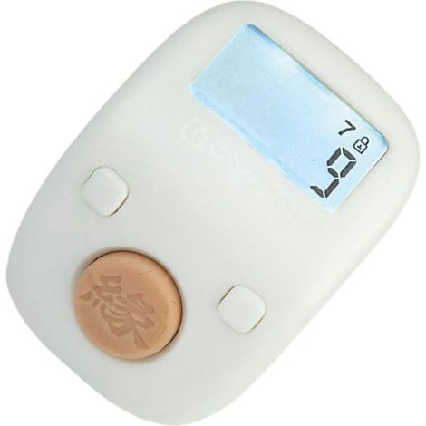 Anneaux de fitness élégants en ABS avec bouton silencieux pour comptage numérique rechargeable par USB (1/5)