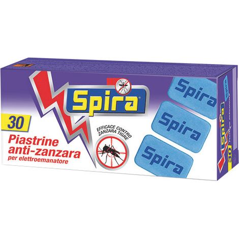 Spira RICARICA PIASTRINE PER ELETTROEMANATORE 30 pz. 24.00 pz
