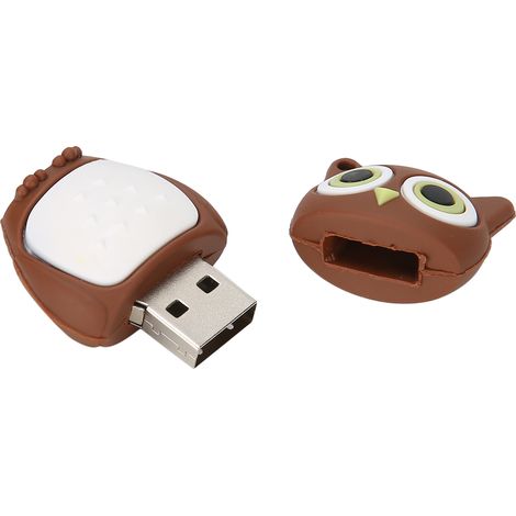 Clé USB de stockage de données à motif dessin animé, avec prise jack portable mignonne (32 Go) (1/5)