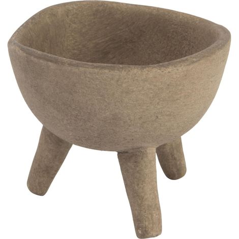 Jardinière en Terre Cuite, Taupe, 7,6 cm (1/5)
