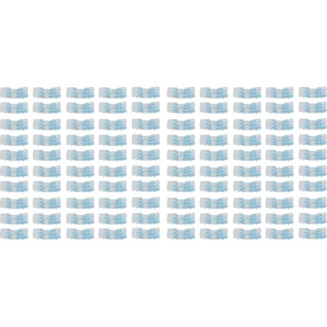 100Pcs K10 Communication Cable Connector Plastic UDW2 Connectors Double Head Moisture Prevention (1/5)