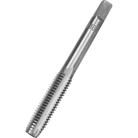 5pcs Jeu de tarauds à main en acier rapide outil de filetage M3 M4 M5 M6 M8 argenté (1/5)
