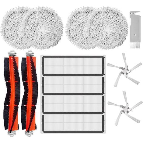 Ersatzteilset kompatibel mit Xiaomi Dreame Bot W10 und W10 Pro  Ersatzfilter, Bürsten und Zubehör  Wartung von Saugrobotern  Hohe Qualität (1/4)