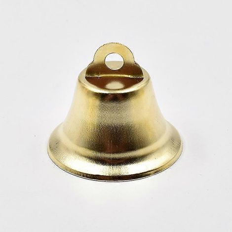 50 mini cloches artisanales Liberty Bells en laiton doré, breloques et pendentifs (1/4)